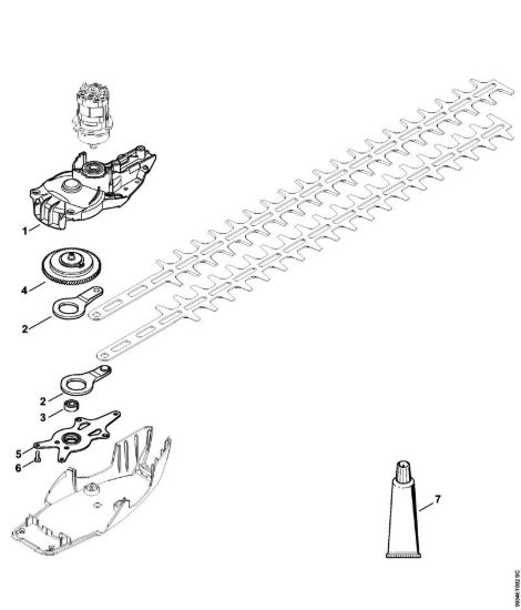 Riduttore Tagliasiepi a batteria (HSA) HSA 86 della marca STIHL