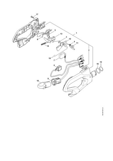 Picture of Impugnatura di comando HSA 94 R
