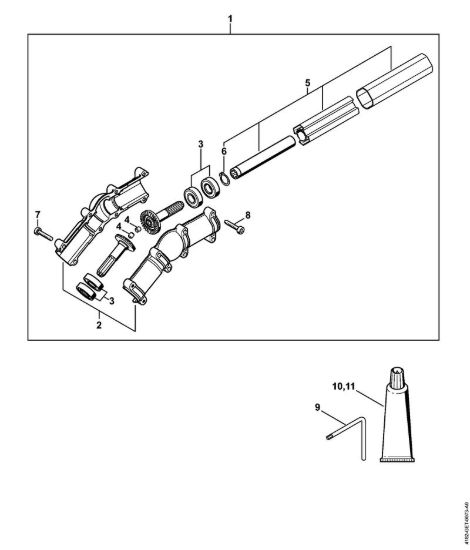 Riduttore angolato Sramatori lunghi a batteria (HTA) HTA 135 della marca STIHL