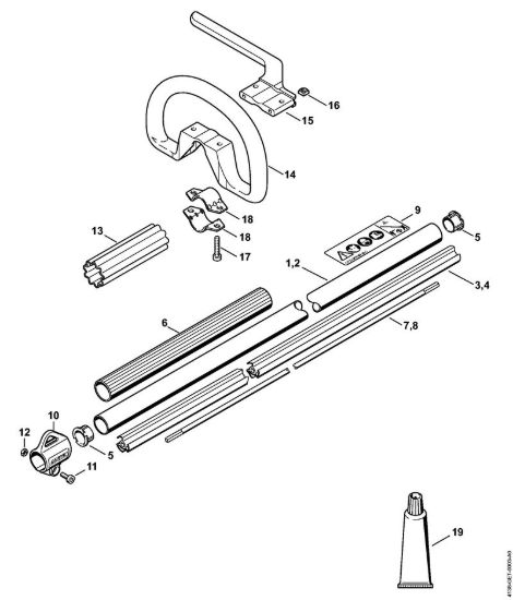 Stelo HT 70, 70 K Sramatori telescopici (HT) HT 70 della marca STIHL