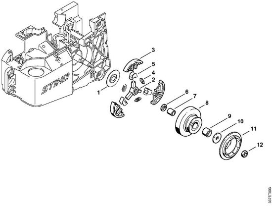 Frizione Troncatrici (TS) TS 460 della marca STIHL