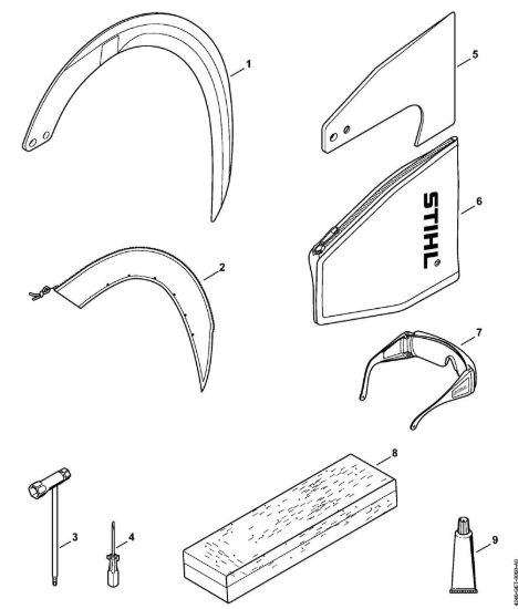 Attrezzi, accessorio a richiesta Apparecchi speciali (PC, SP, MC) PC 75 della marca STIHL