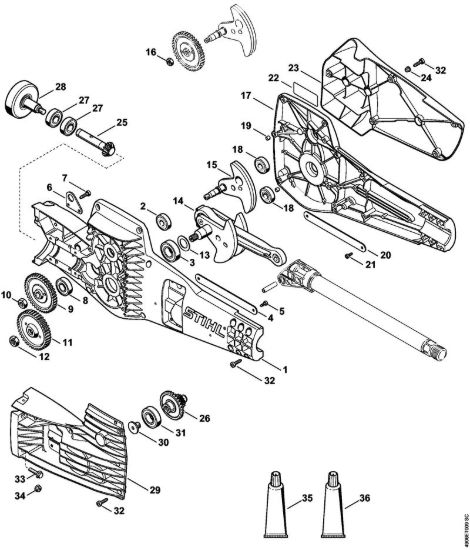 Riduttore Apparecchi speciali (PC, SP, MC) SP 451 della marca STIHL