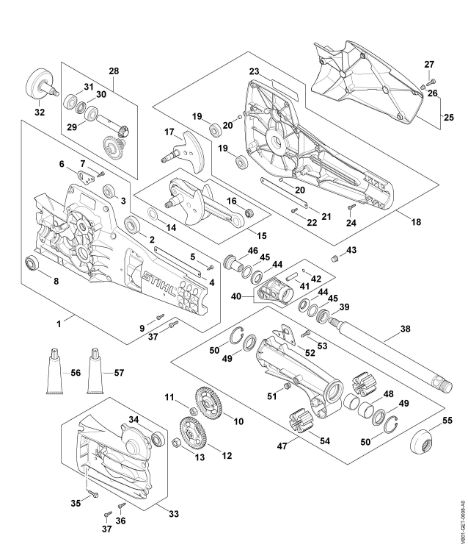 Picture of Riduttore, Asta comando punteria, Guida tubolare SP 452