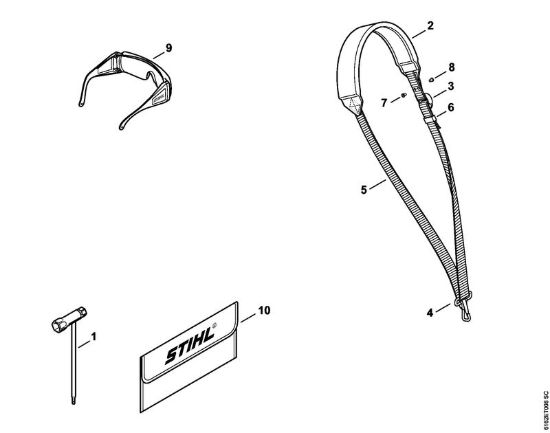Attrezzi, accessorio a richiesta Apparecchi speciali (PC, SP, MC) SP 92 TC-E della marca STIHL