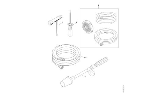 Picture of Attrezzi, accessorio a richiesta SG 230