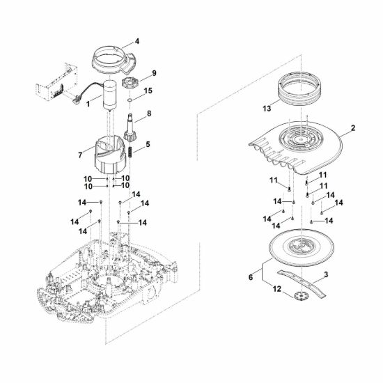 Picture of D - Regolazione altezza apparato di taglio RMI 632.1 PC