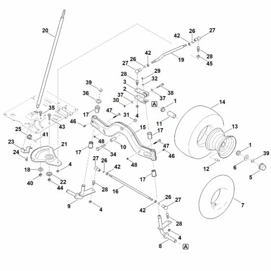 Picture of E - Sterzo, ruota anteriore RT 5112.1 Z
