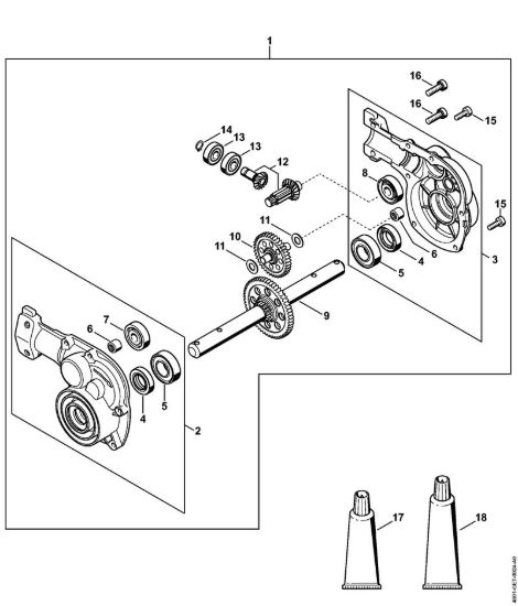 Riduttore MultiMotore (MM) MM 55 della marca STIHL