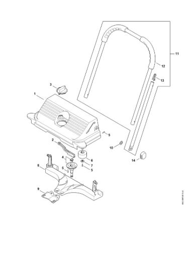 Picture of Corpo, Manico tubolare KG 550
