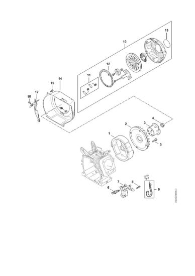 Picture of Impianto di accesione, ventola, Dispositivo di avviamento RB 400 Dirt Boss