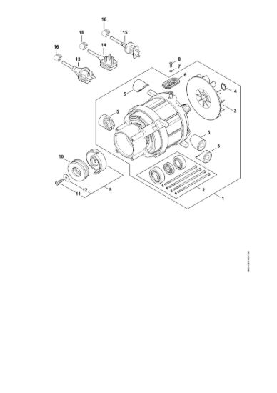 Picture of Elettromotore, Cavo di collegamento RE 100