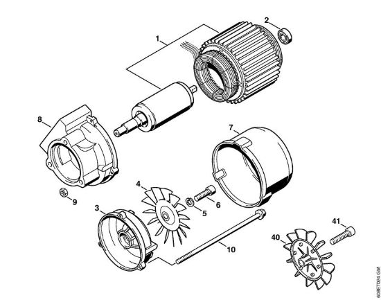 Elettromotore Idropulitrice elettrica (RE) RE 101 K della marca STIHL