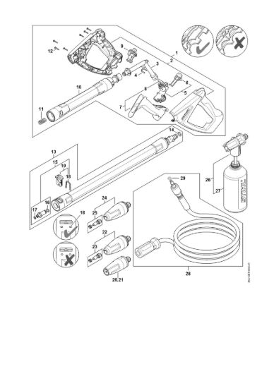 Picture of Pistola, tubo nebulizzatore RE 110