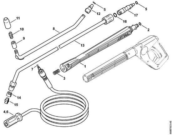 Accessori Idropulitrice elettrica (RE) RE 116 K della marca STIHL