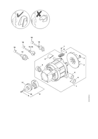 Picture of Elettromotore, Cavo di collegamento RE 120