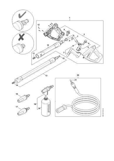 Picture of Pistola, tubo nebulizzatore RE 120