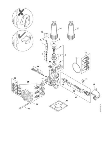 Picture of Pompa, blocco valvole RE 120