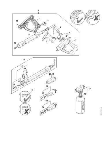 Picture of Pistola, tubo nebulizzatore RE 130 PLUS