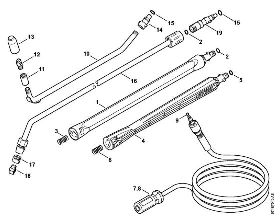 Accessori Idropulitrice elettrica (RE) RE 142 PLUS della marca STIHL