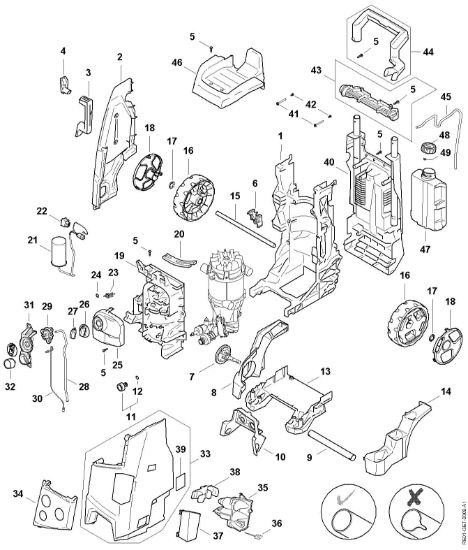 Picture of Carrello, Condotto aria, Cappottatura, Scatola interruttore RE 150 PLUS RE 150 PLUS