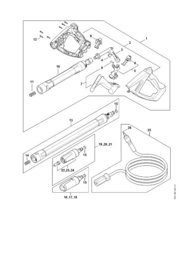 Picture of Pistola, tubo nebulizzatore RE 150 PLUS