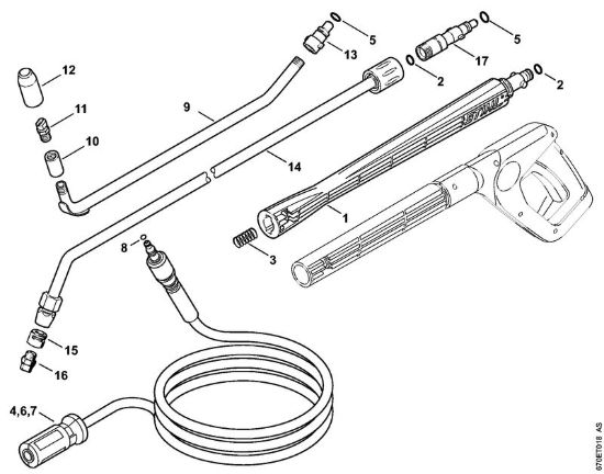 Accessori Idropulitrice elettrica (RE) RE 161 K PLUS della marca STIHL