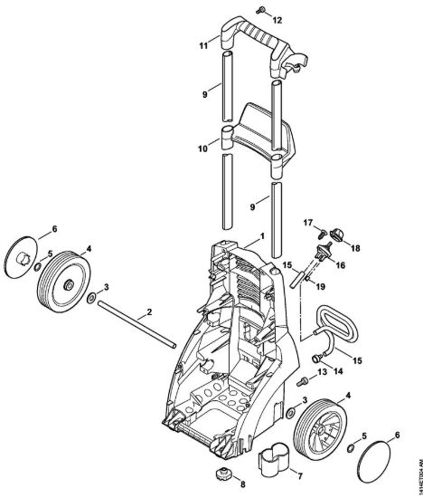 Carrello Idropulitrice elettrica (RE) RE 230 della marca STIHL