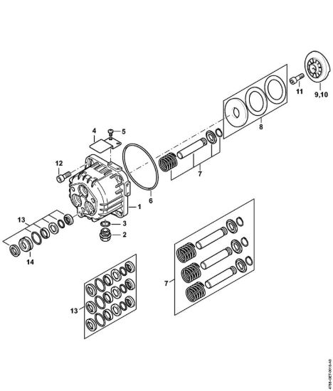 Pompa RE 232 Idropulitrice elettrica (RE) RE 232 della marca STIHL
