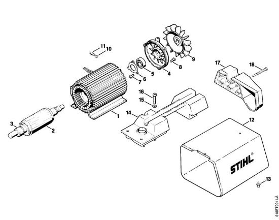 Elettromotore Idropulitrice elettrica (RE) RE 250 K della marca STIHL