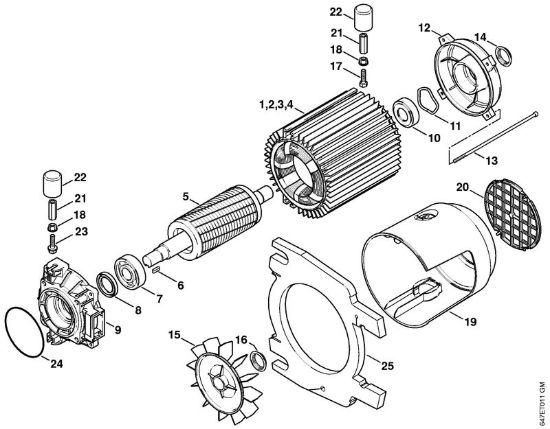 Elettromotore Idropulitrice elettrica (RE) RE 271 della marca STIHL