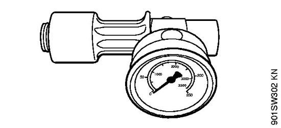 Manometro per prove M24x1,5 Idropulitrice elettrica (RE) RE 271 PLUS della marca STIHL
