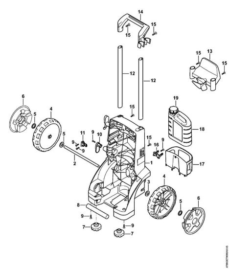Carrello Idropulitrice elettrica (RE) RE 282 PLUS della marca STIHL