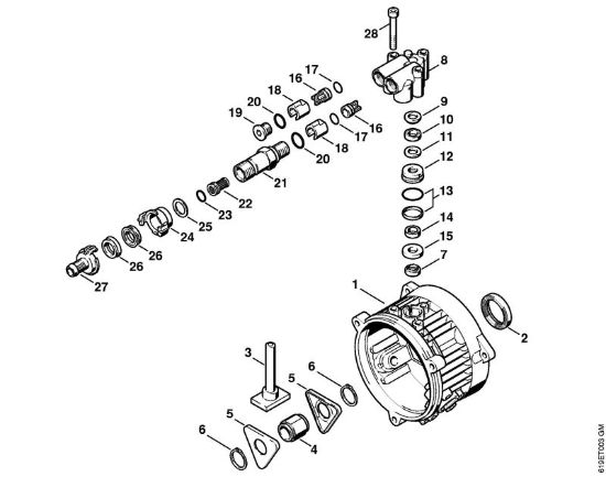 Pompa Idropulitrice elettrica (RE) RE 310 K della marca STIHL