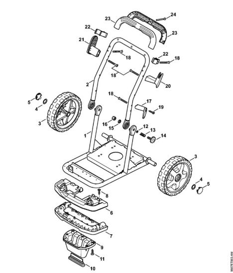 Carrello Idropulitrice elettrica (RE) RE 362 PLUS della marca STIHL