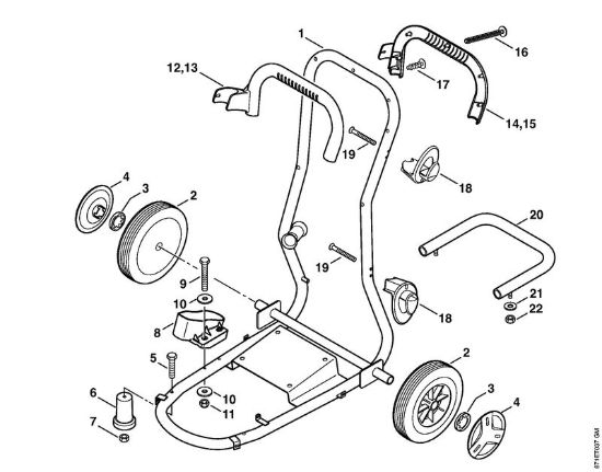 Carrello Idropulitrice elettrica (RE) RE 471 PLUS della marca STIHL