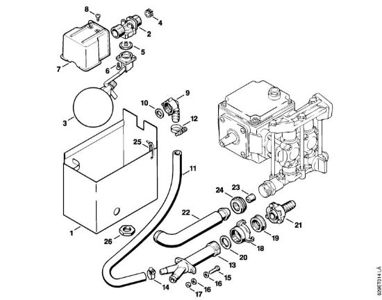 Cassetta acqua Idropulitrice elettrica (RE) RE 630 W della marca STIHL