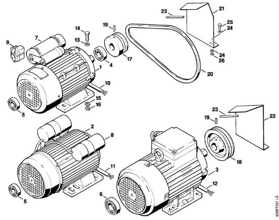 Elettromotore Idropulitrice elettrica (RE) RE 630 W della marca STIHL