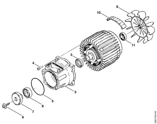 Elettromotore 220 V Idropulitrice elettrica (RE) RE 820 KM della marca STIHL