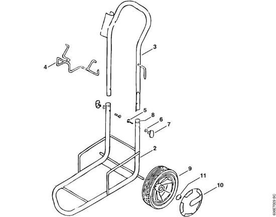 Carrello Idropulitrice elettrica (RE) RE 900 KM della marca STIHL