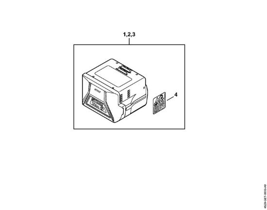 Accumulatore Batterie (AK, AP, AR, AS, PS) AK 10 della marca STIHL