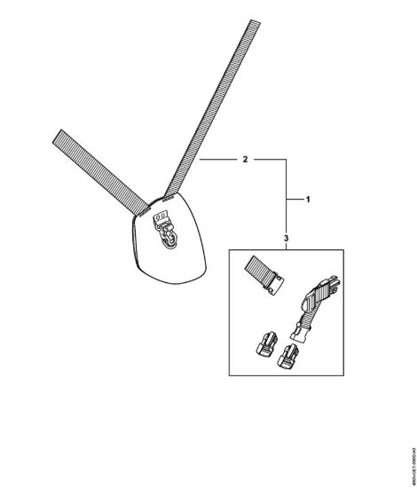 Accessori a richiesta Batterie (AK, AP, AR, AS, PS) AR 2000 della marca STIHL