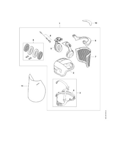 Picture of Set casco ADVANCE X-Vent ProCOM Set di elmi ADVANCE X-Vent ProCOM