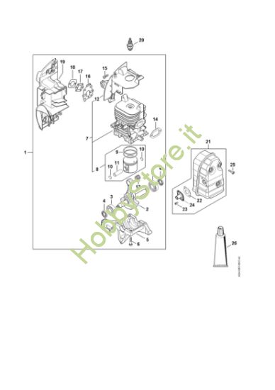Picture of Gruppo propulsore BR 350