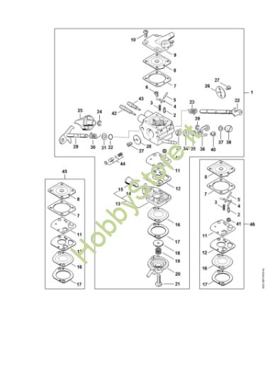 Picture of Carburatore 4282/10 BR 500