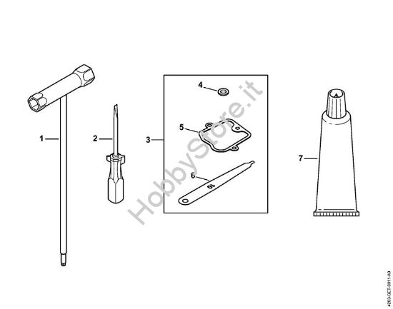 Attrezzi, accessorio a richiesta Soffiatori (BG, BR) BR 800 C-E della marca STIHL