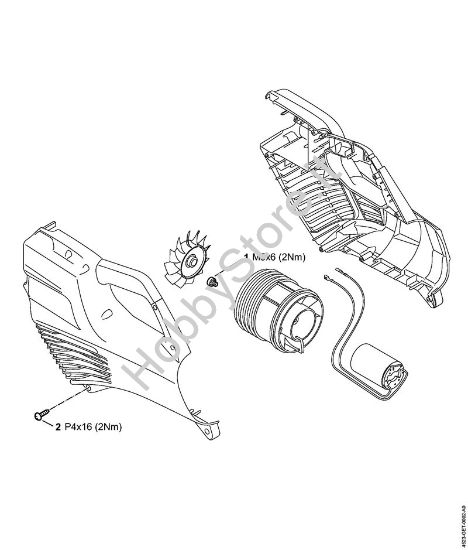 Coppie di serraggio Soffiatori a batteria (BGA) BGA 56 della marca STIHL