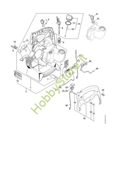 Picture of Carter soffiatore interno SH 55 SH 55 C Z KAT