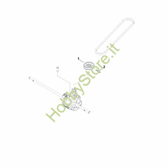 Picture of A - Puleggia per cinghia trapezoidale AAL 050 AAL 050.0
