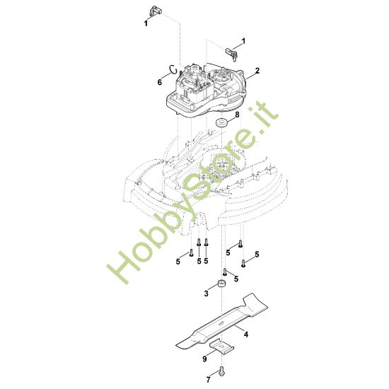Picture of D - Motore, lama RME 235.0